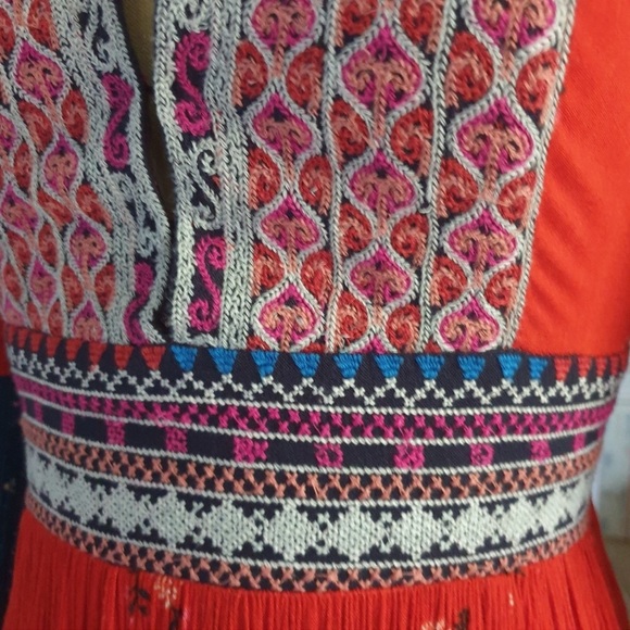 Free People x Revolve Starlight Printed Maxi Dress Rare Seen On Tori Spelling - Picture 9 of 13